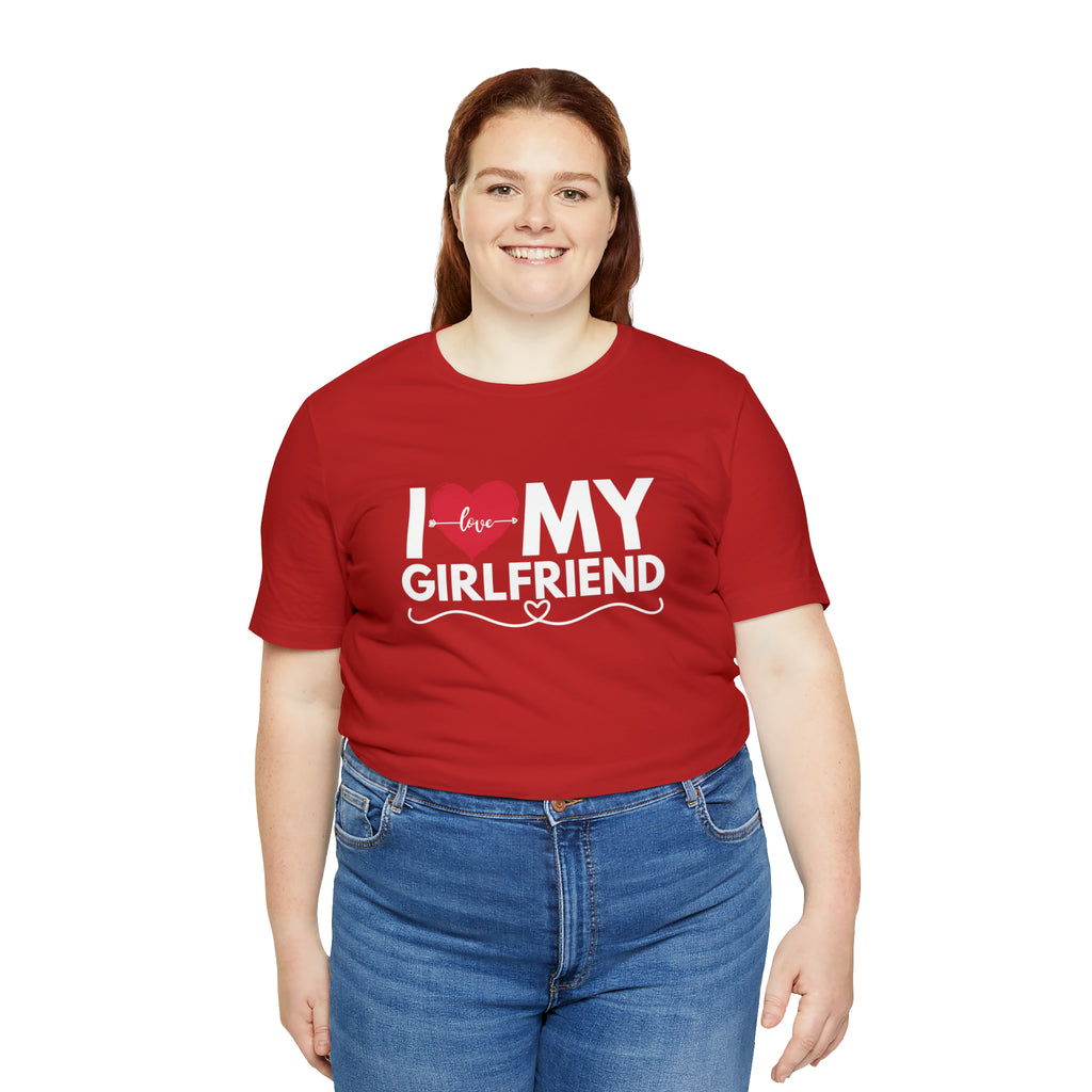 I Love My Girlfriend Shirt | Couple Love T-Shirt, Pair Girlfriend Boyfriend Matching Shirt