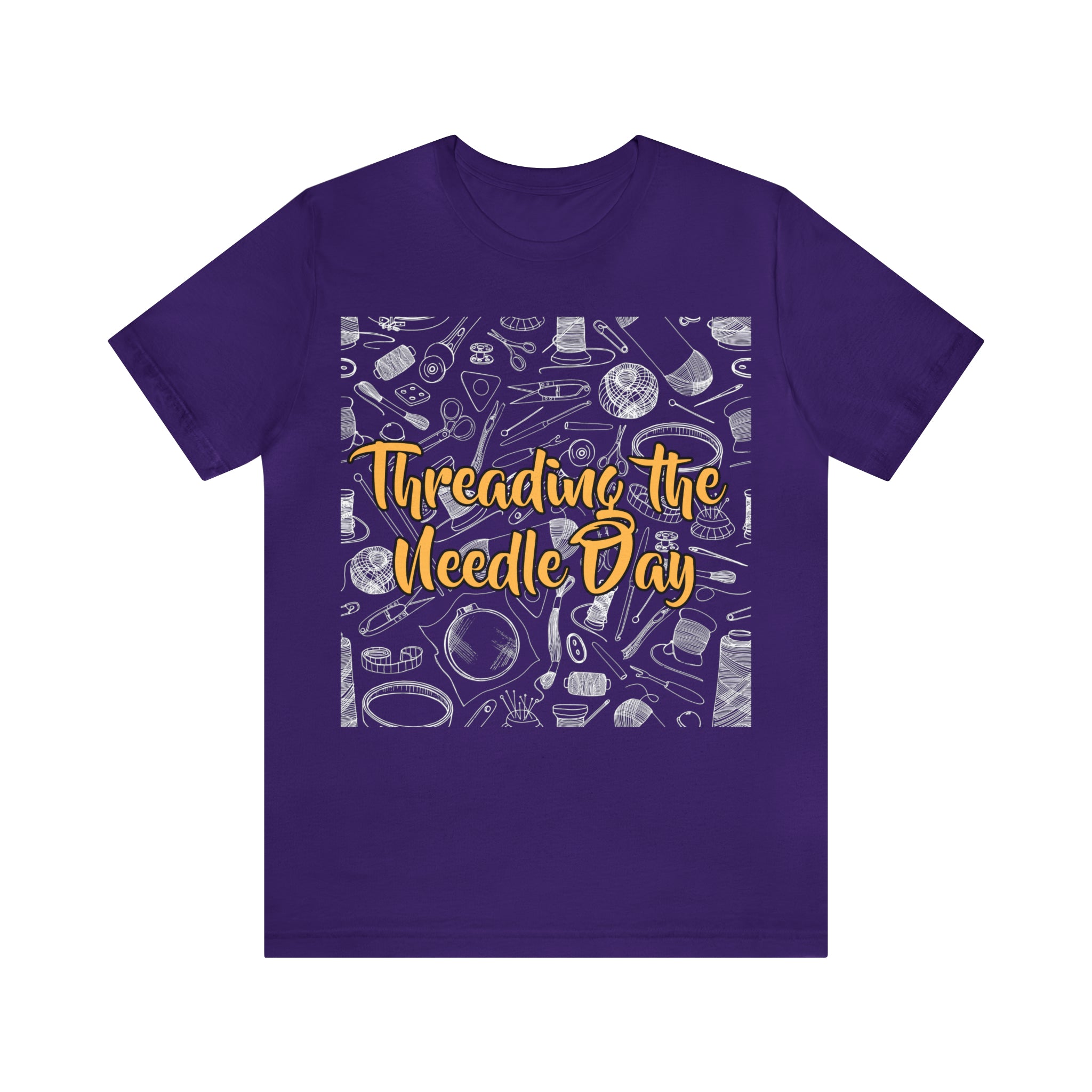Threading the Needle Day Shirt | Tailor Sewing Unisex T-Shirt