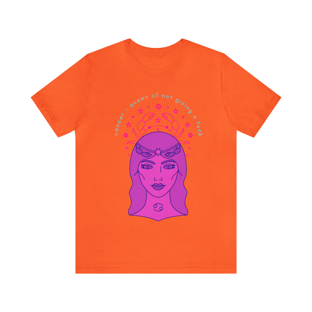 Cancer Zodiac Don't Give a Fuck Shirt | Zodiac Sign Statement T-Shirt