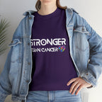 Stronger Than Cancer Shirt | Cancer Warrior Support Unisex T-Shirt