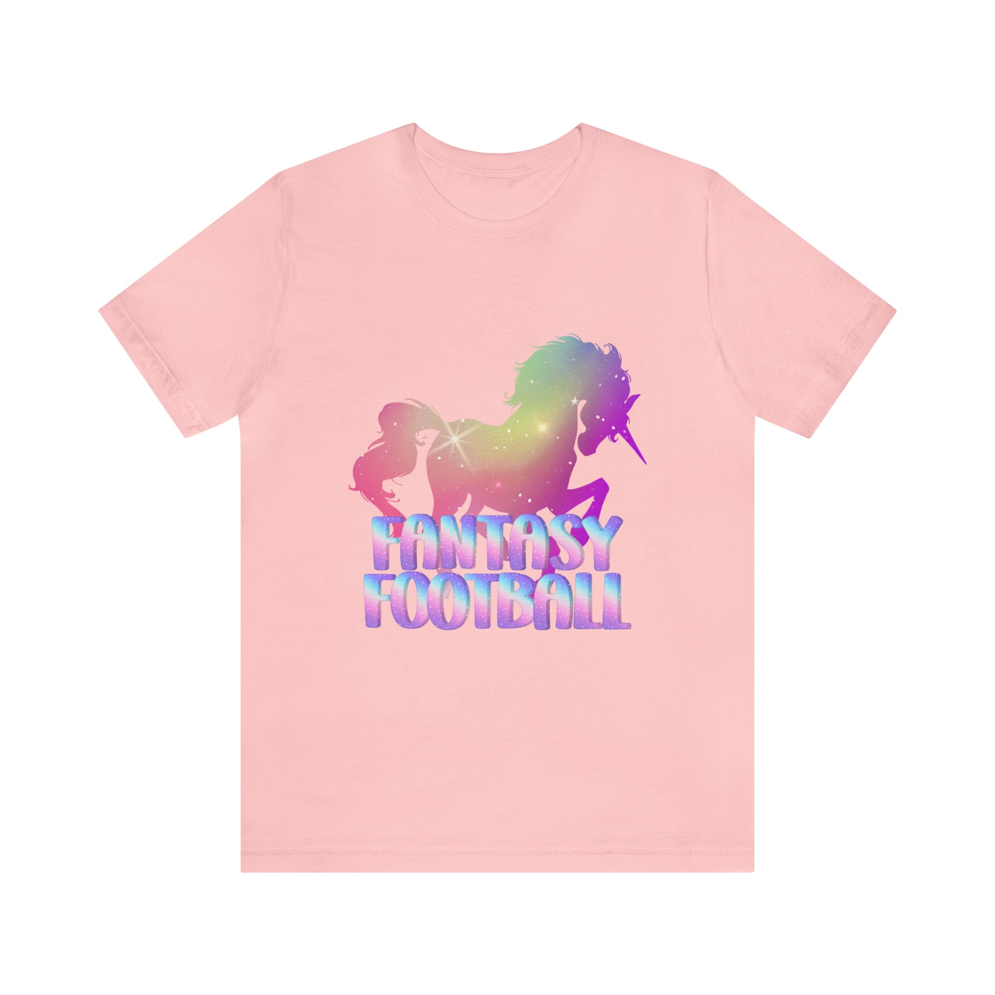 Fantasy Football Pink Shirt | Unicorn Fantasy Football Unisex T-Shirt