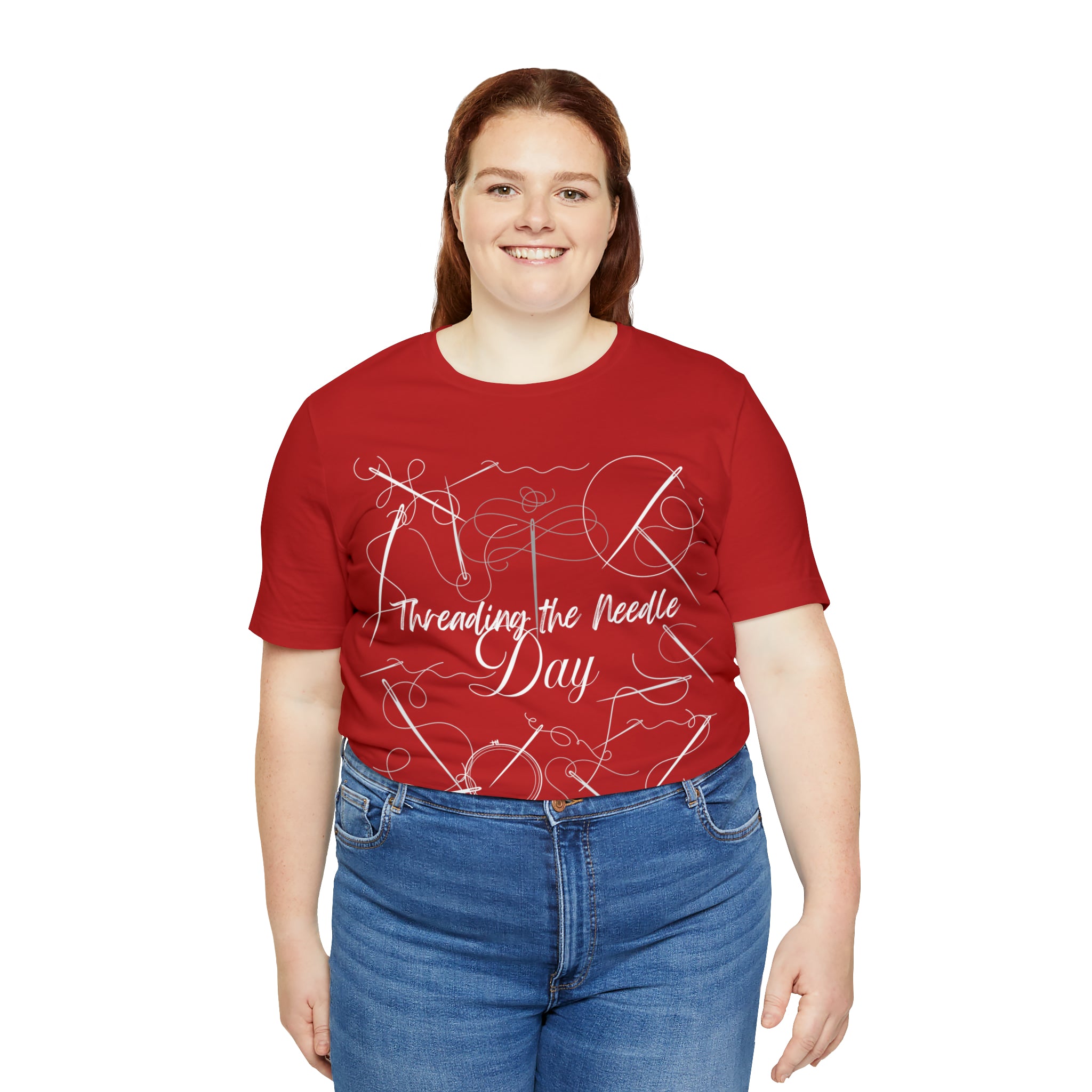 Threading the Needle Day Shirt 2 | Tailor Sewing Unisex T-Shirt