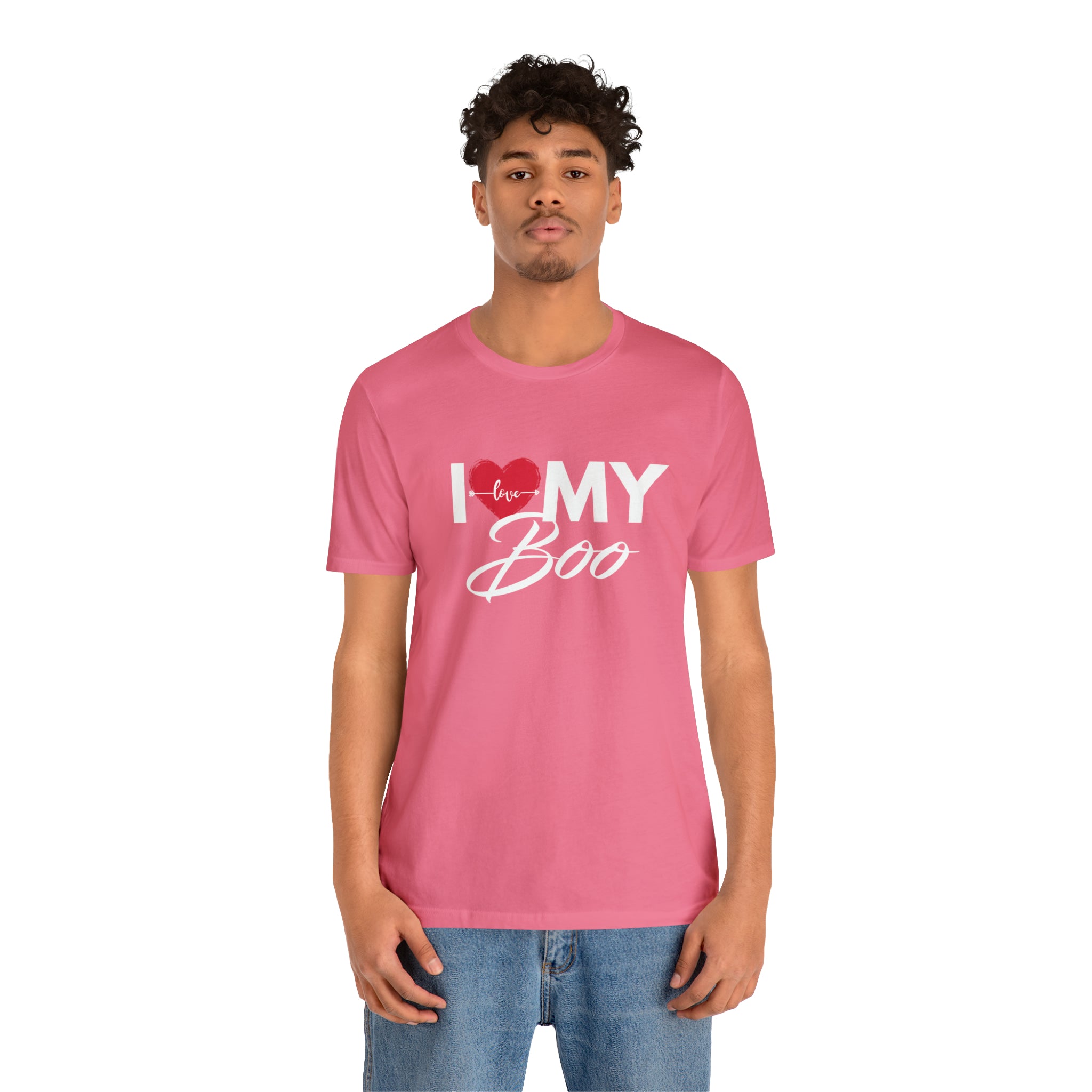 I Love My Boo Shirt | Couple Love T-Shirt, Pair Girlfriend Boyfriend Matching Shirt