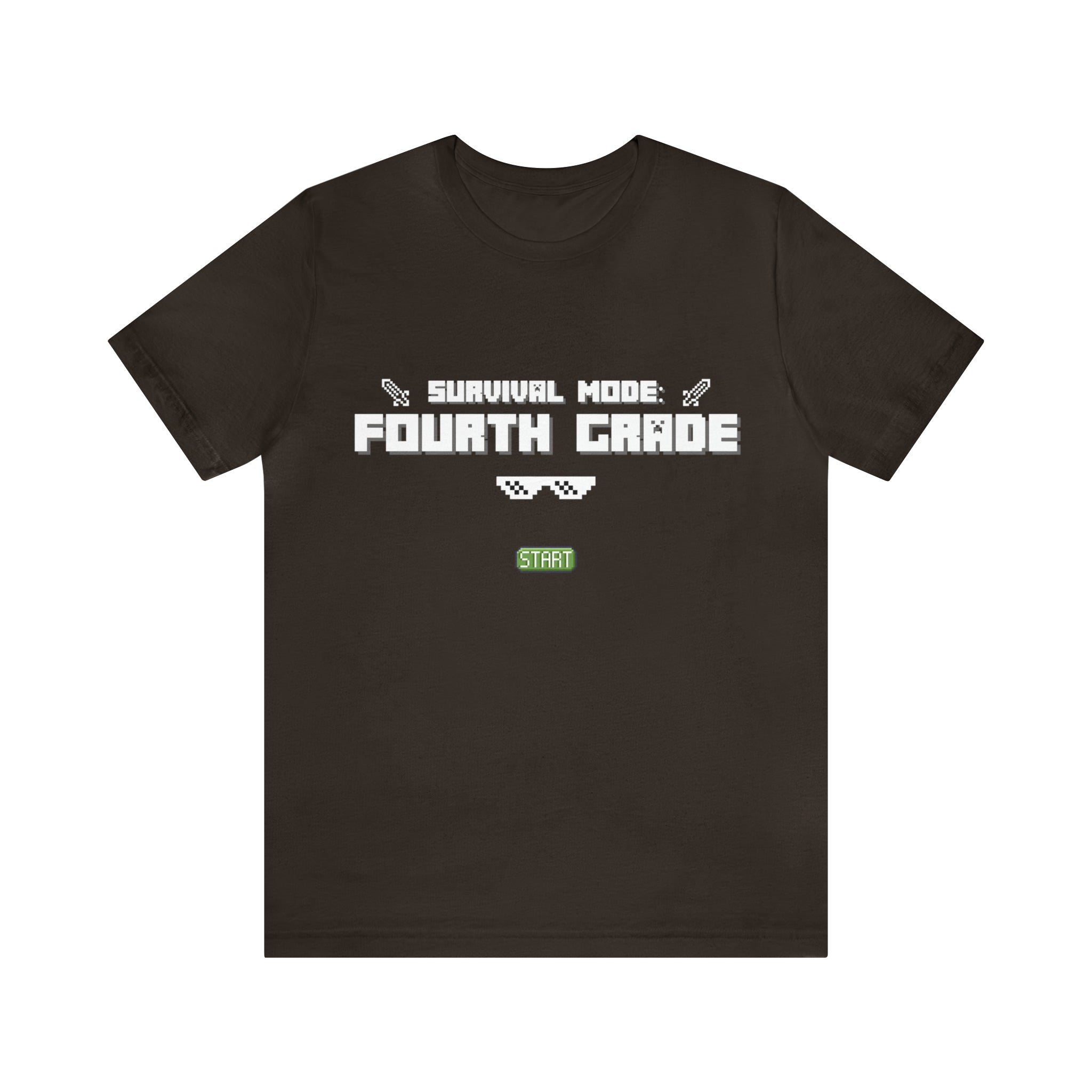 Fourth Grade Survival Mode | Minecraft Unisex T-Shirt
