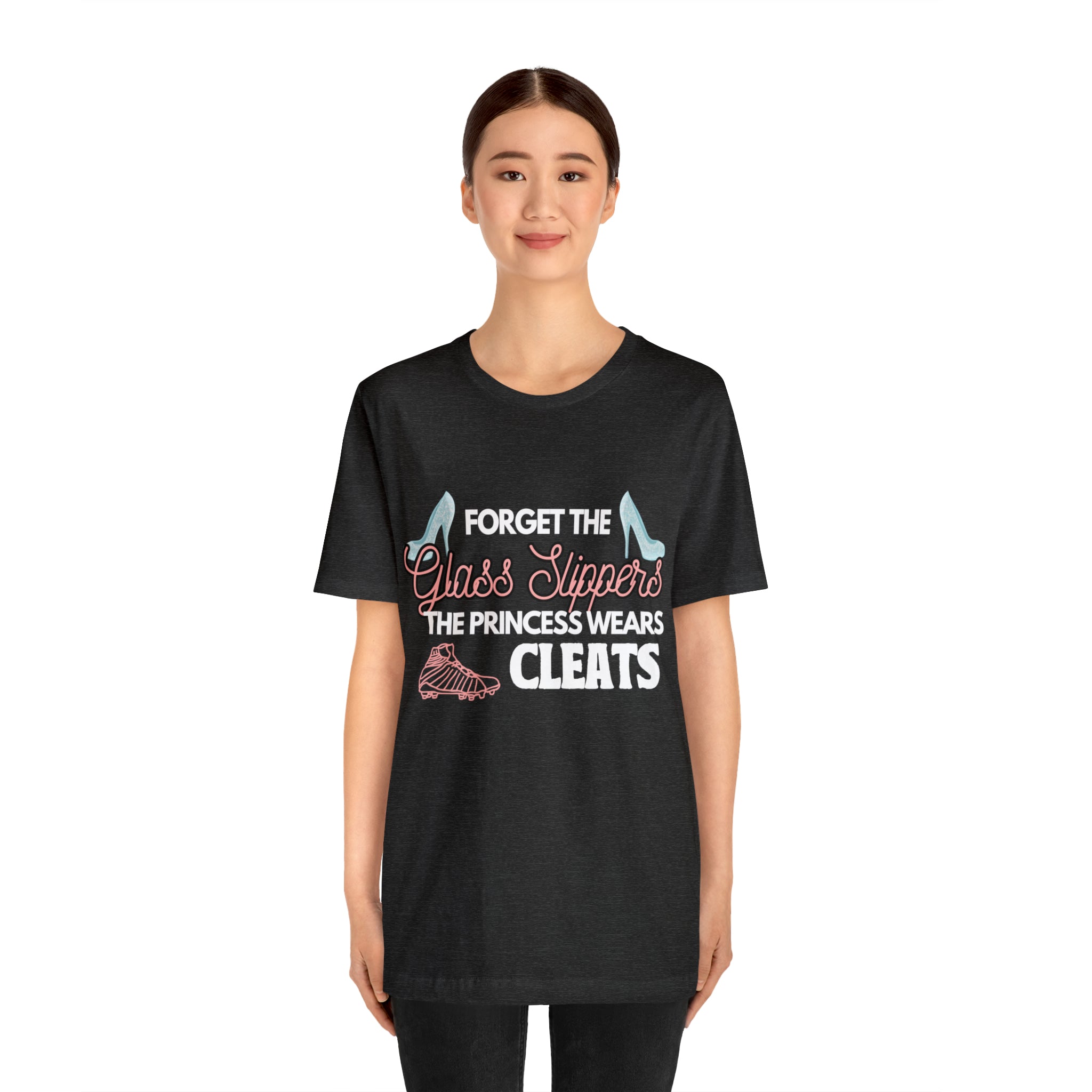 Soccer Princess Wears Cleats Shirt | Soccer Girl Women T-Shirt