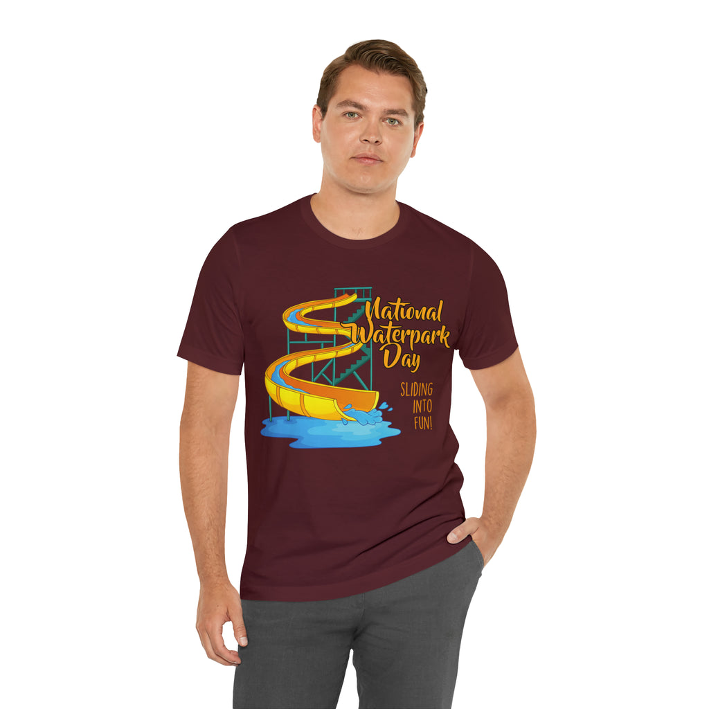 National Waterpark Day Shirt | Waterpark Slide Unisex T-Shirt