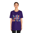 Hello Kindergarten School Shirt | First day of School Unisex T-Shirt