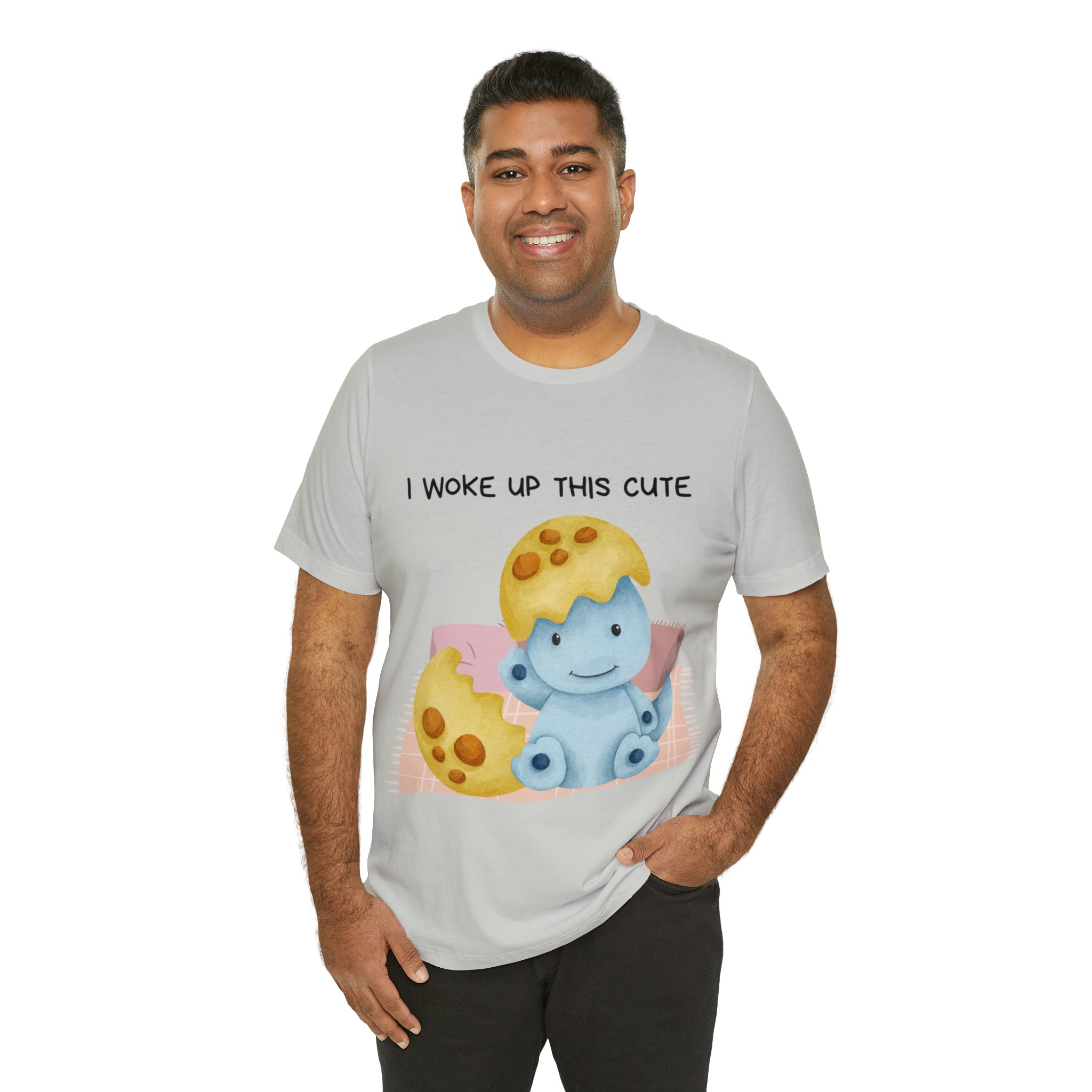 I Woke Up This Cute Shirt | Baby Dino Collection Unisex T-Shirt