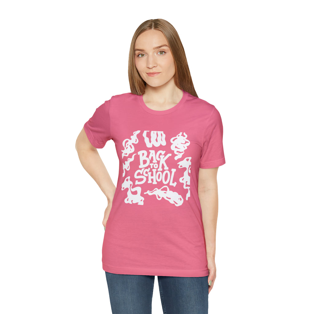 Back to School Ink Shirt | Black and White School Unisex T-Shirt