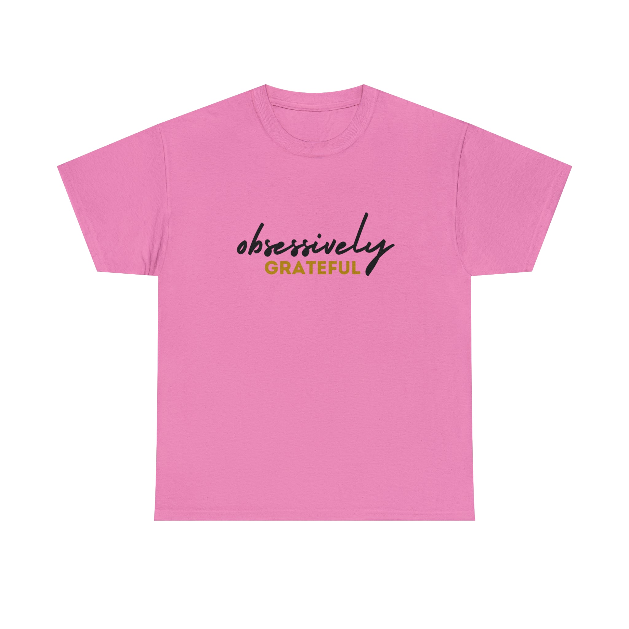 Obsessively Grateful Shirt | Minimalist Unisex T-Shirt