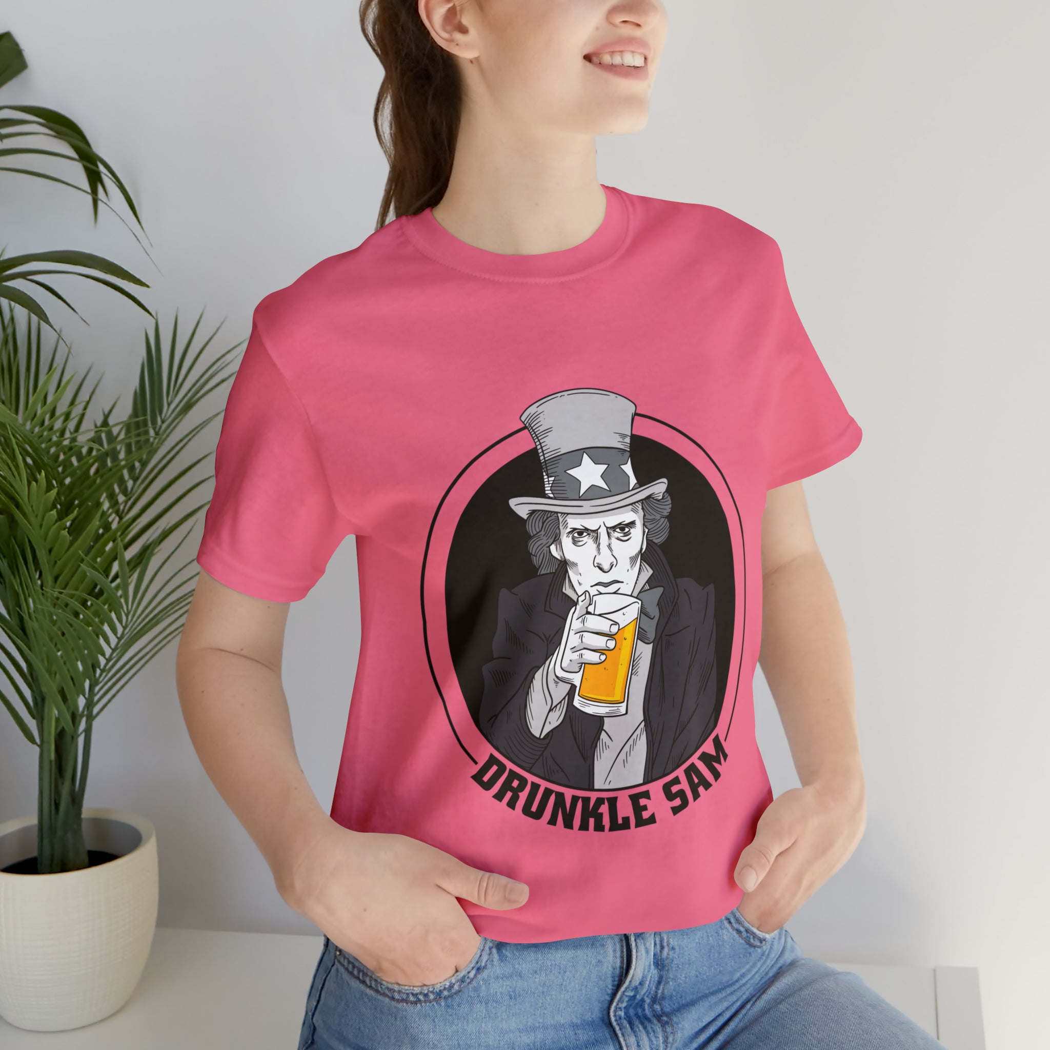 Drunkle Sam Beer Shirt | Drink Beer Unisex T-Shirt
