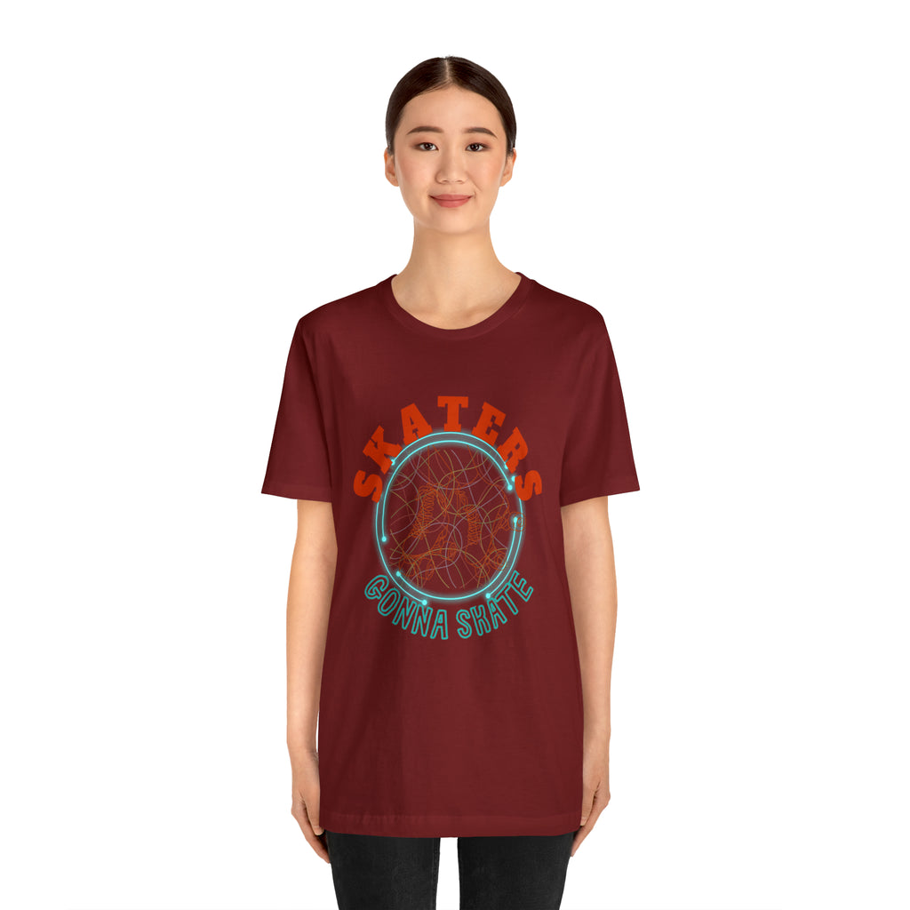 Skaters Gonna Skate Shirt | Roller Skating Lover Unisex Tee