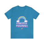 Cute Fantasy Football Shirt | Pink Cute Fantasy Football Unisex T-Shirt