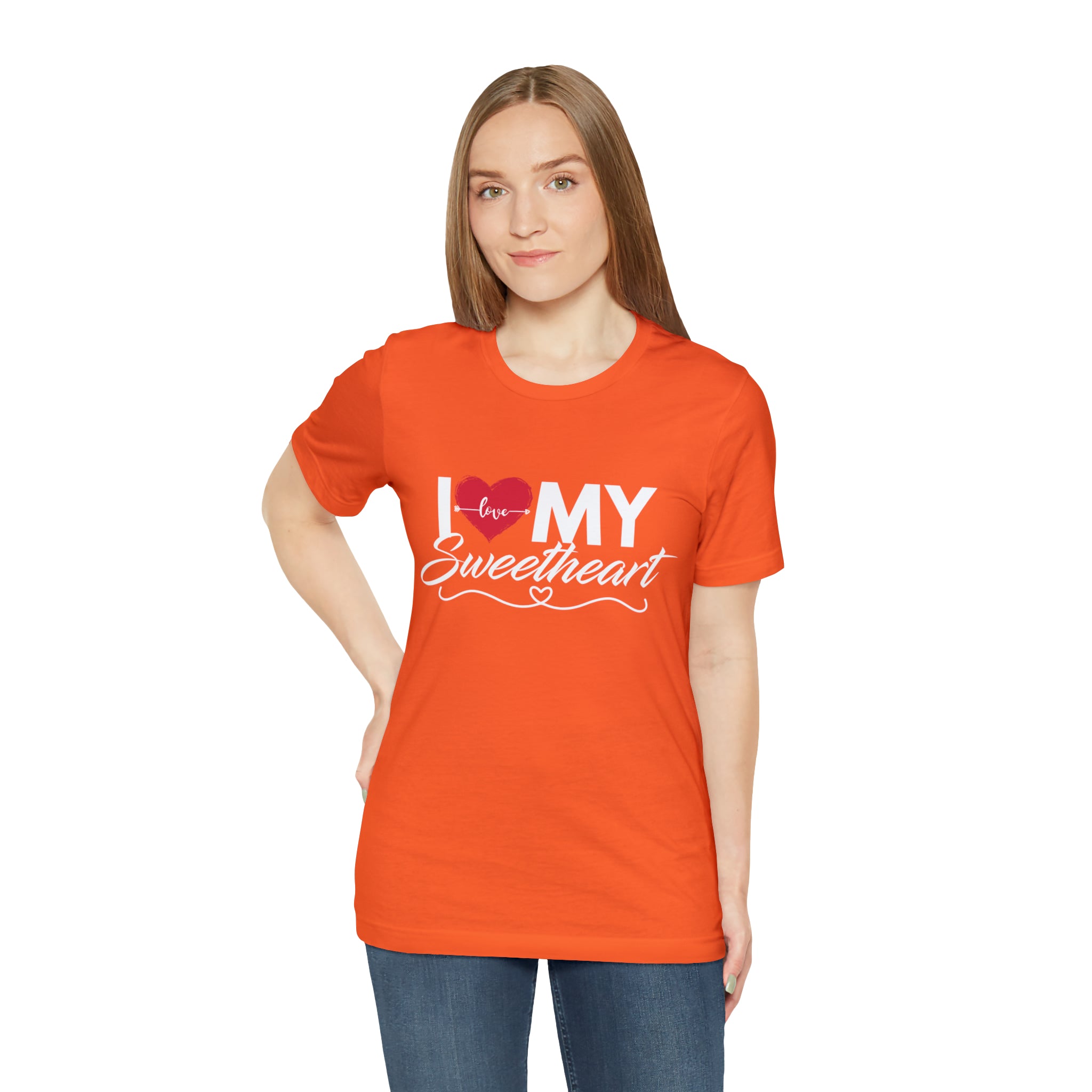 I Love My Sweetheart Shirt | Couple Love T-Shirt, Pair Girlfriend Boyfriend Matching Shirt