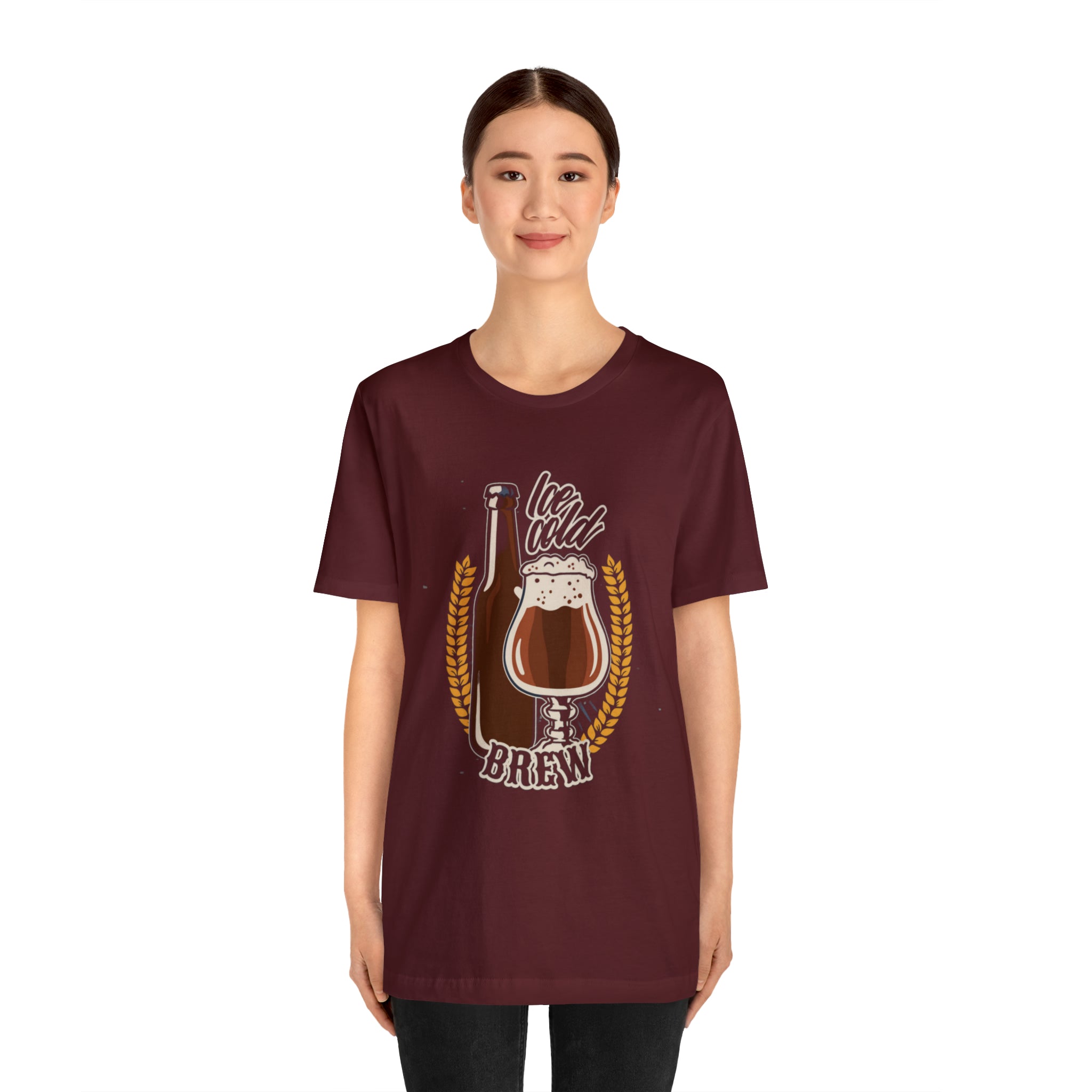 Ice Cold Brew Beer Shirt | Drink Beer Unisex T-Shirt