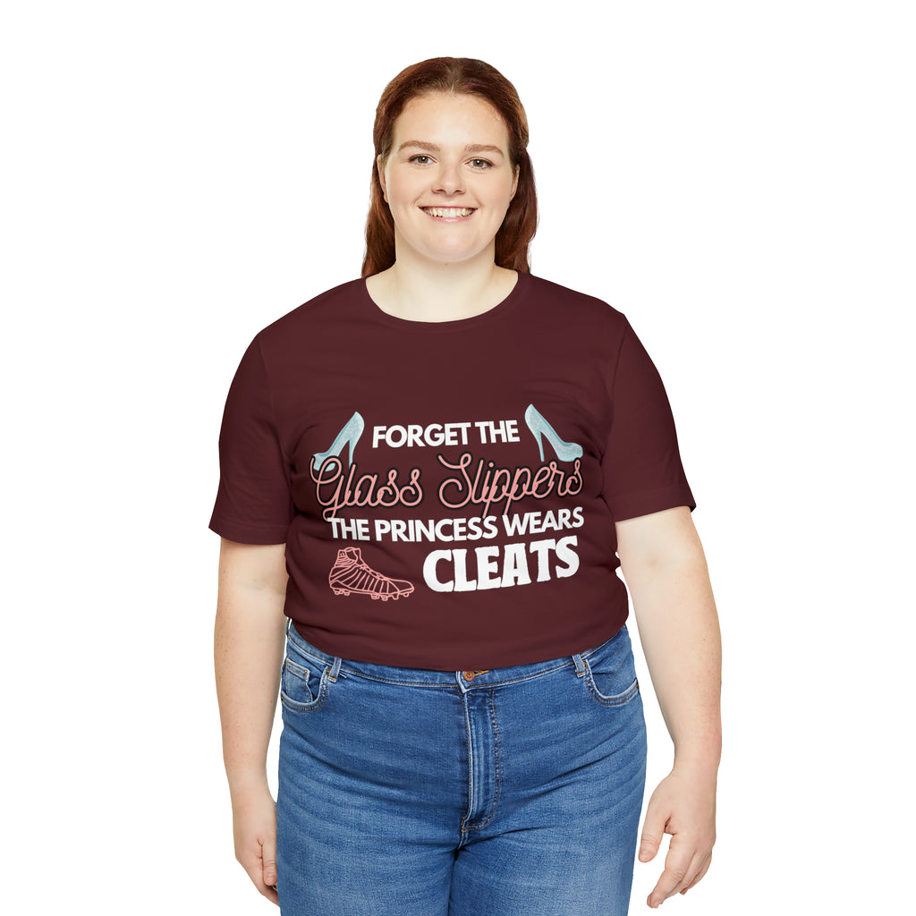 Soccer Princess Wears Cleats Shirt | Soccer Girl Women T-Shirt