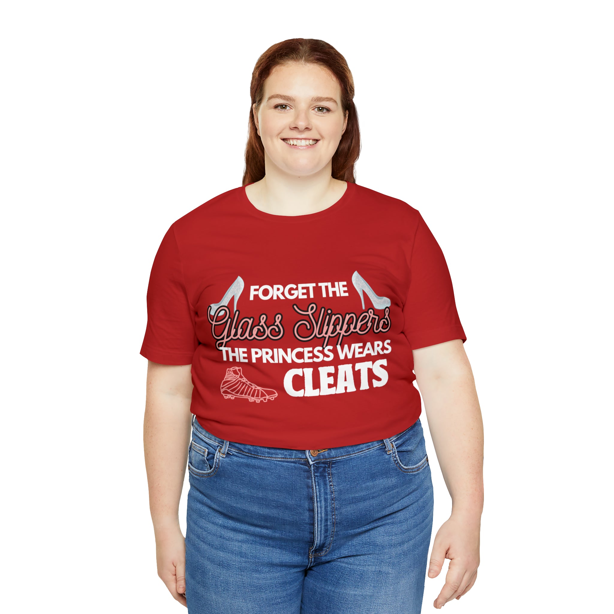 Soccer Princess Wears Cleats Shirt | Soccer Girl Women T-Shirt