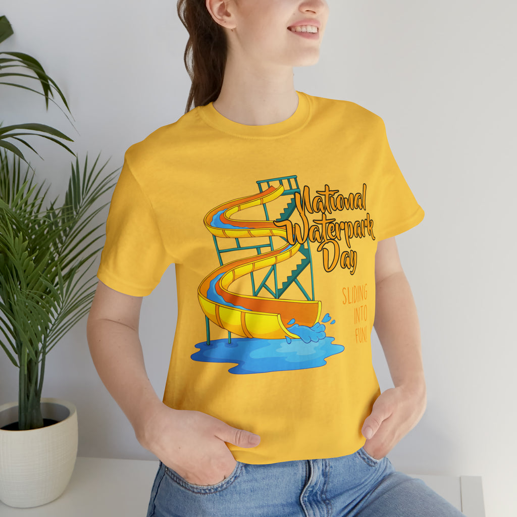 National Waterpark Day Shirt | Waterpark Slide Unisex T-Shirt