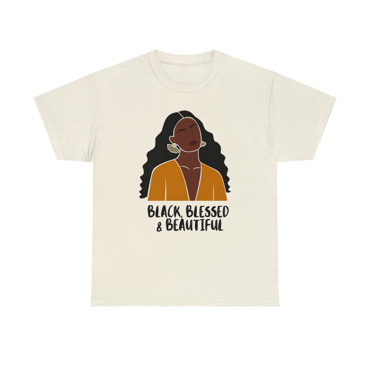 Black, Blessed & Beautiful Shirt | Empowered & Beautiful Cotton T-shirt