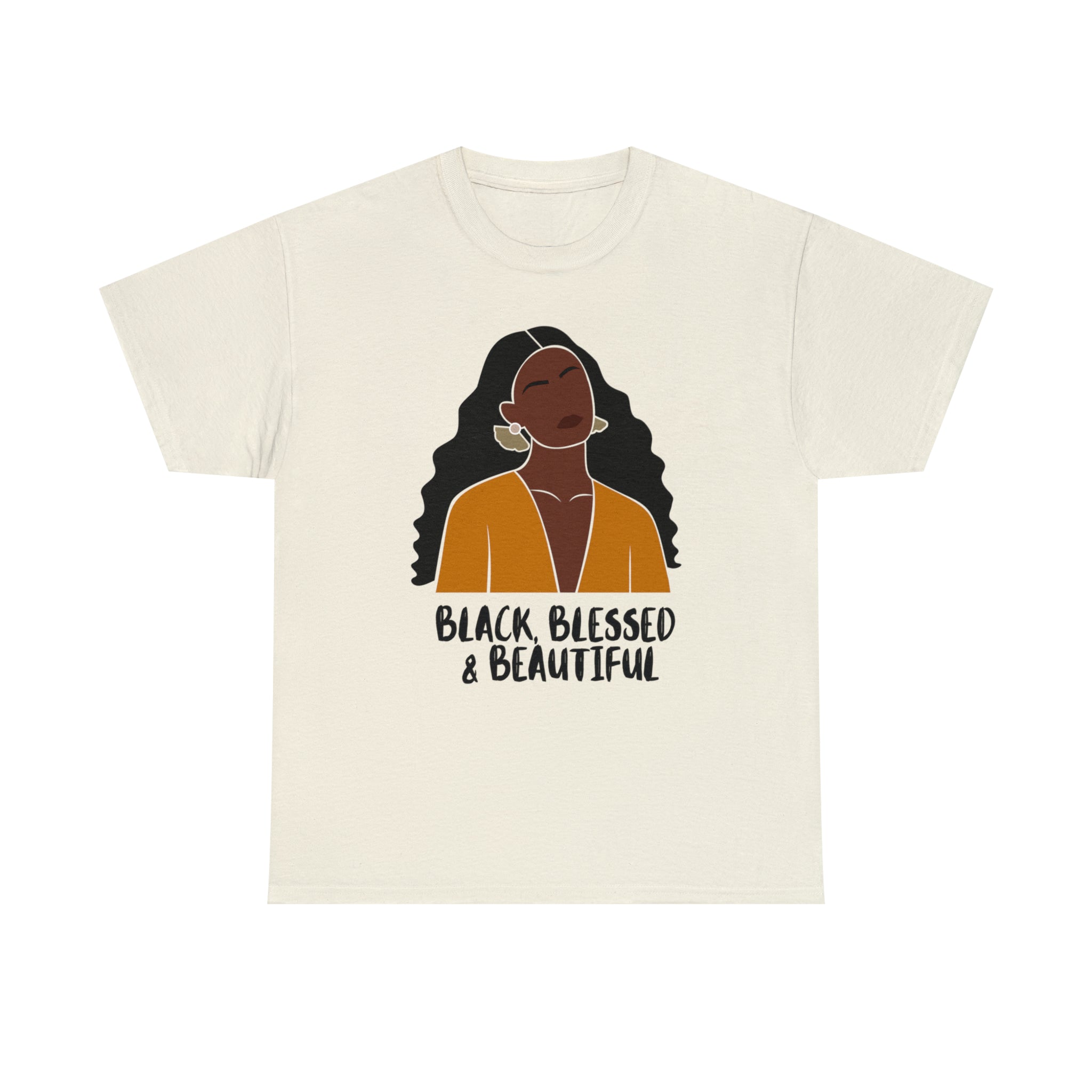 Black, Blessed & Beautiful Shirt | Empowered & Beautiful Cotton T-shirt