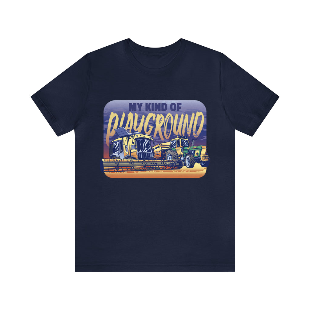 Tractor Farmer Playground Shirt | Tractor Enthusiast Unisex T-Shirt