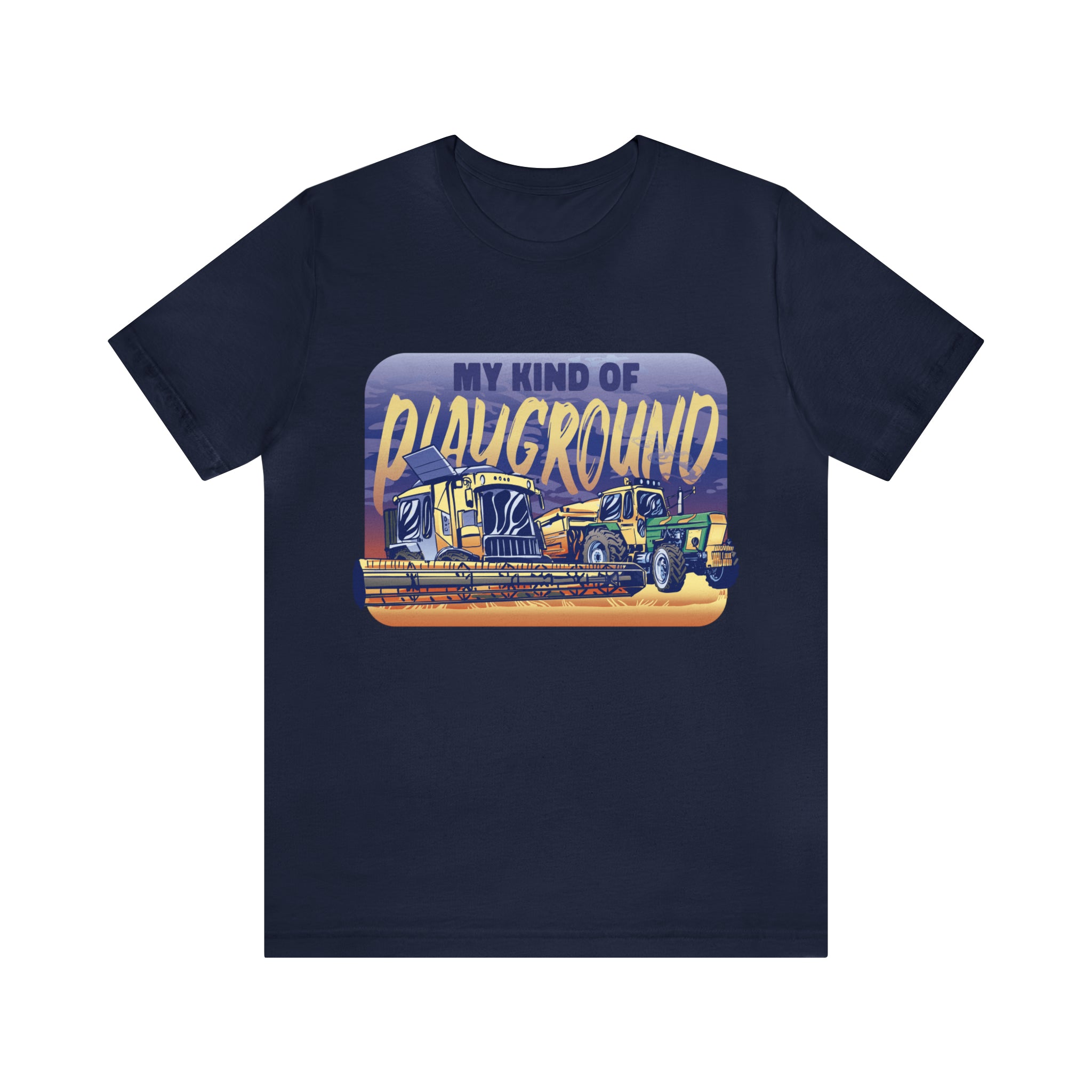 Tractor Farmer Playground Shirt | Tractor Enthusiast Unisex T-Shirt