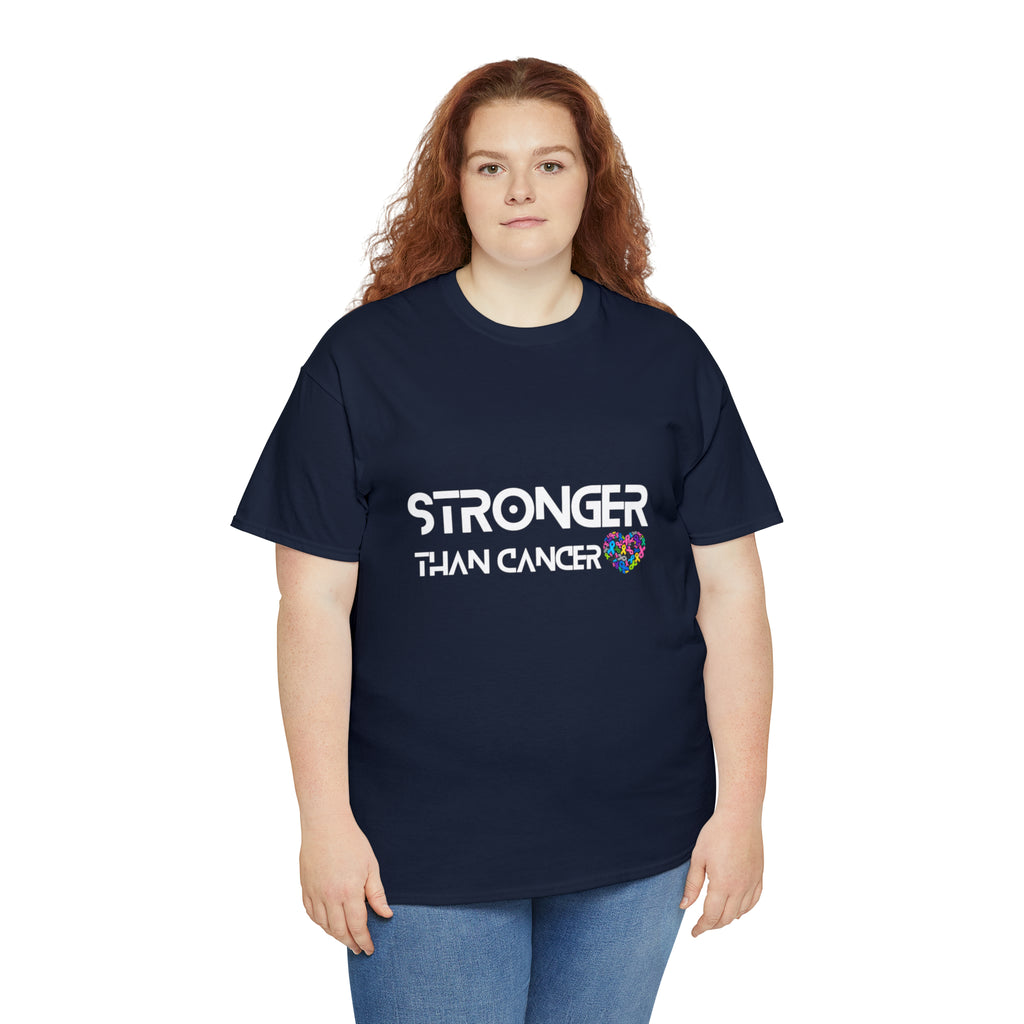 Stronger Than Cancer Shirt | Cancer Warrior Support Unisex T-Shirt