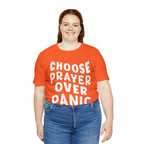 Prayer Over Panic Unisex Shirt | Religious Shirt for Prayers