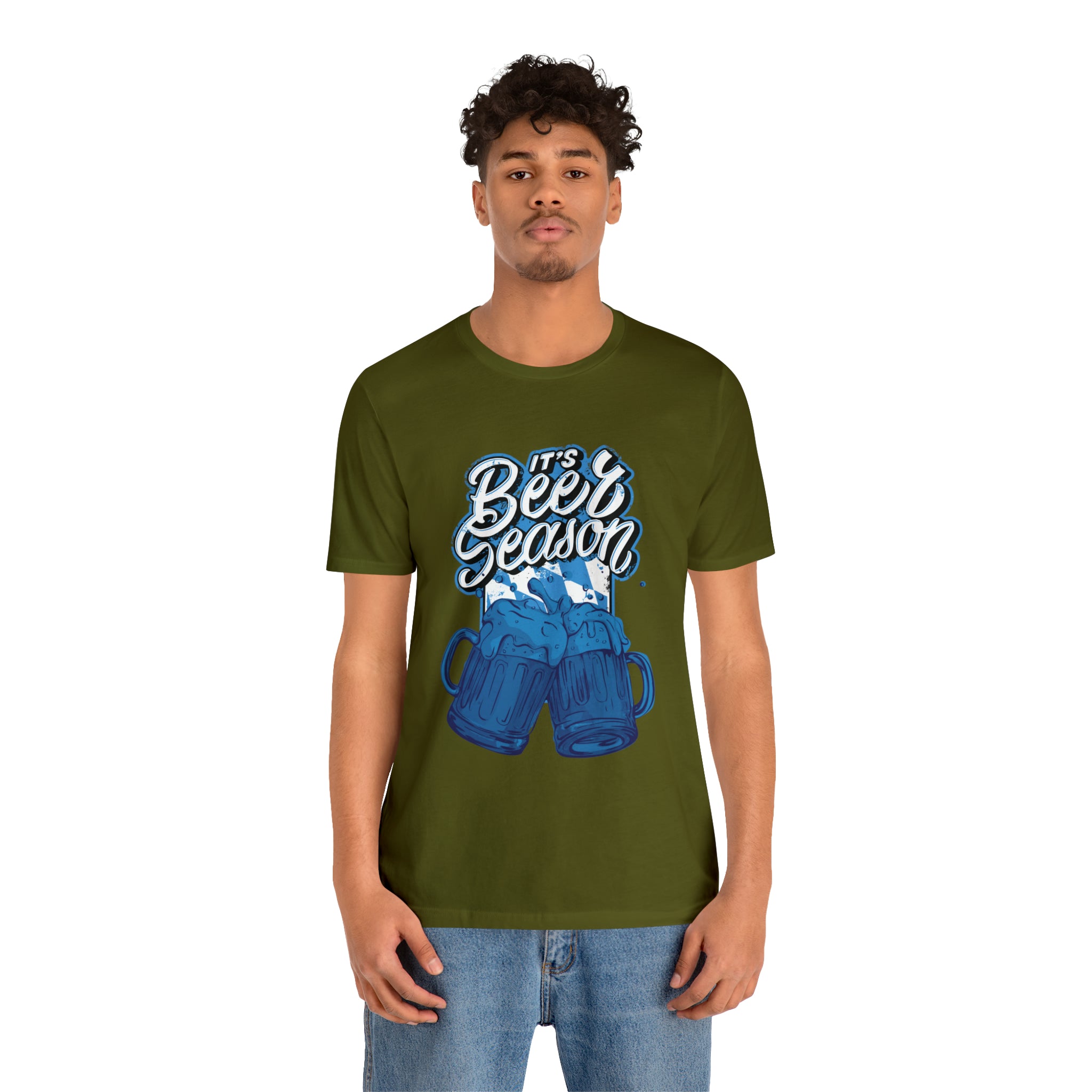 Beer Season Blue Shirt | Drink Beer Unisex T-Shirt