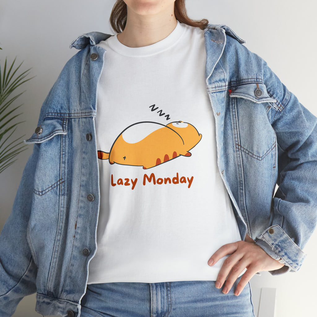 Lazy Monday Shirt | Cat Lover T-Shirt