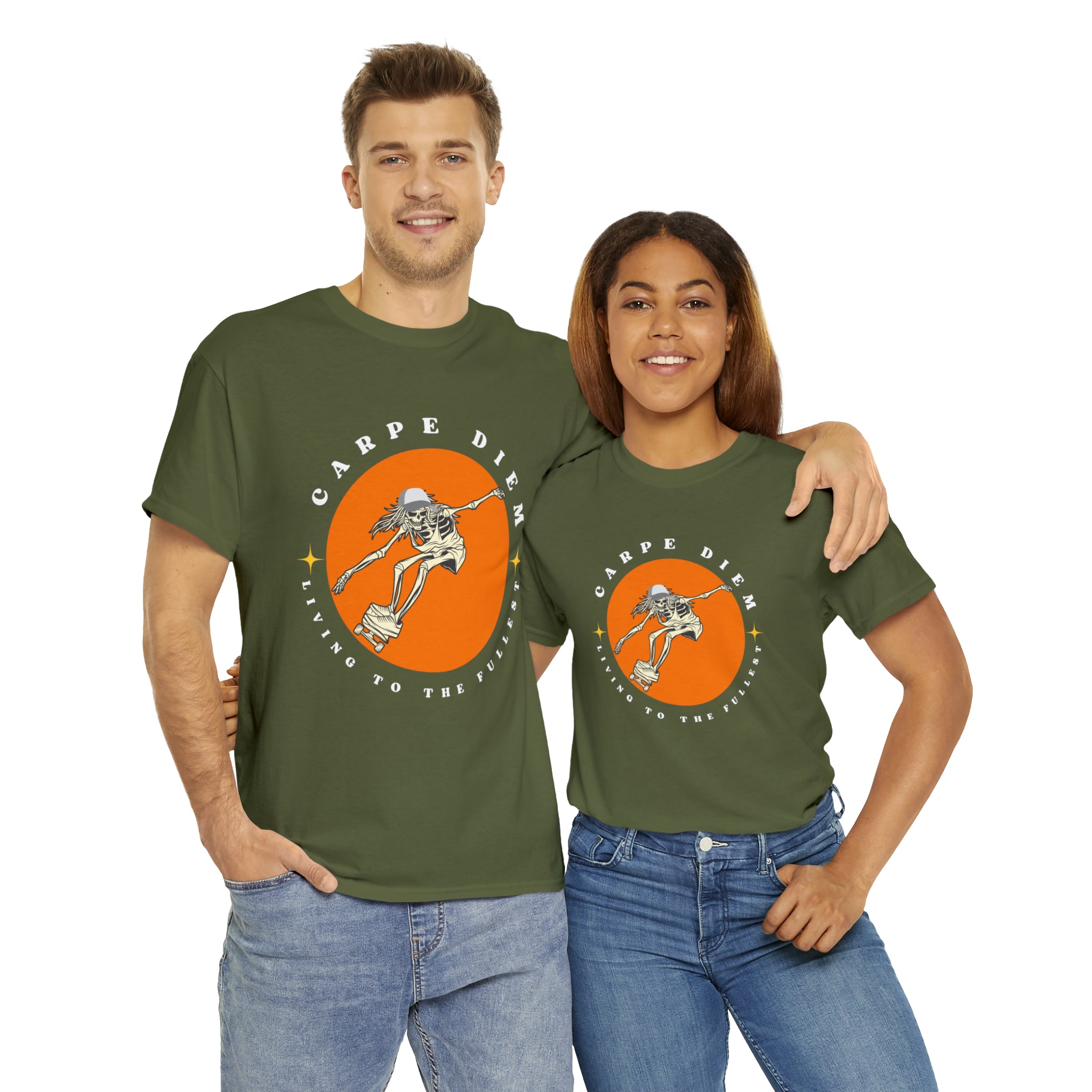 Carpe Diem Shirt | Daily Inspiration Statement Unisex T-Shirt