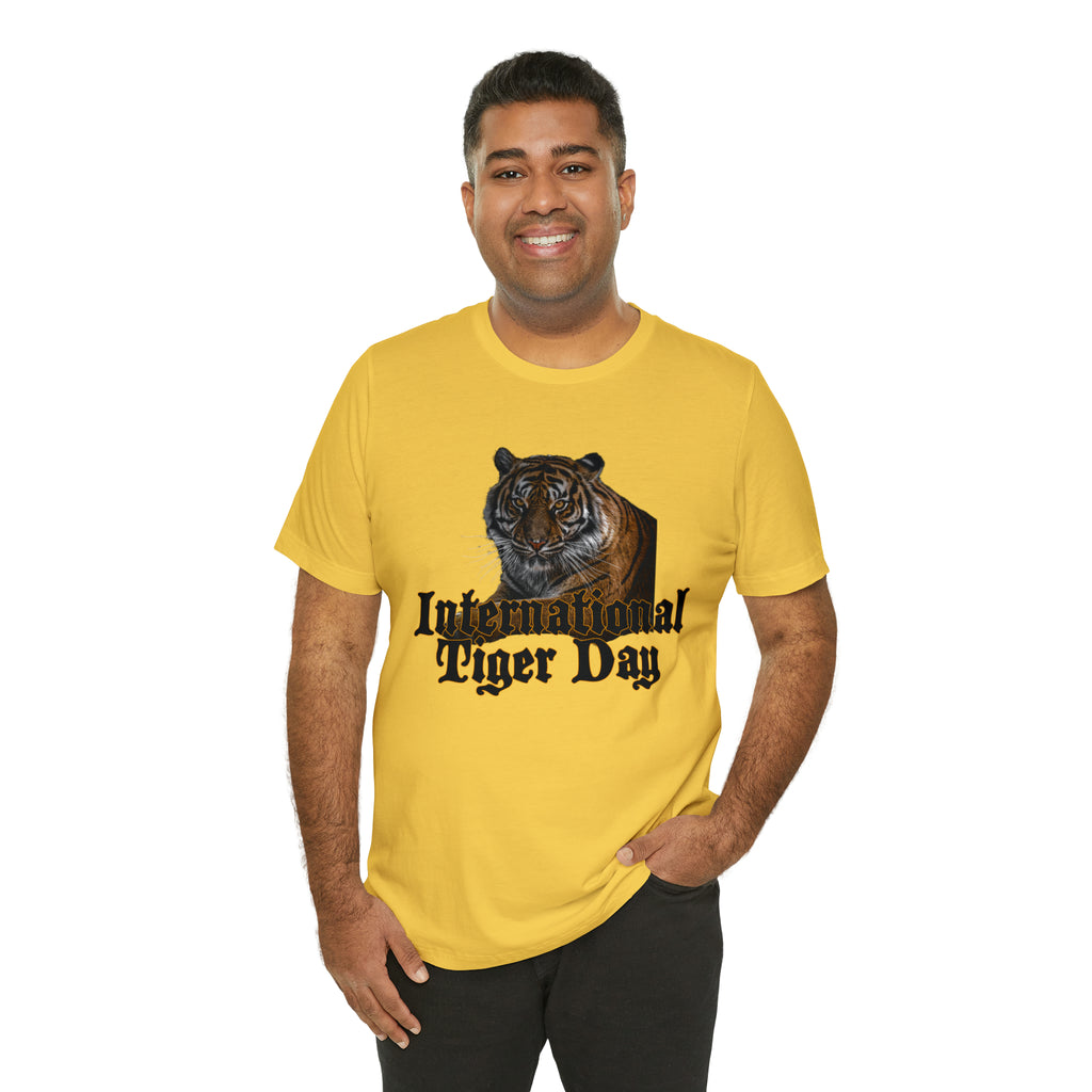 International Tiger Day | Tiger Support Unisex T-Shirt
