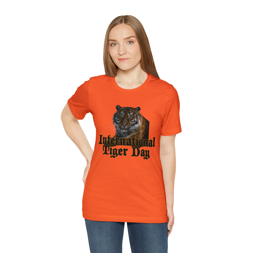 International Tiger Day | Tiger Support Unisex T-Shirt