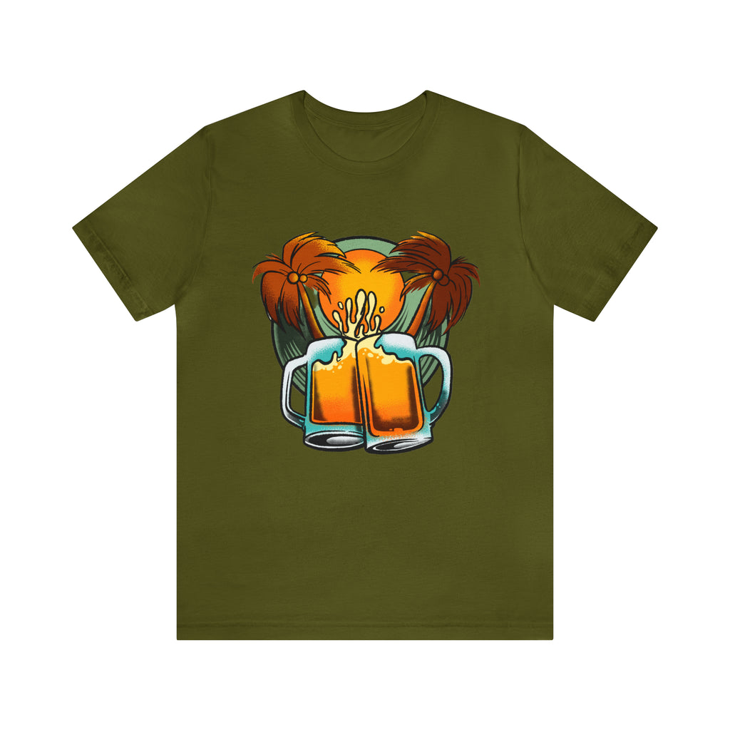 Beer Day Beach Day Shirt | Drink Beer Unisex T-Shirt