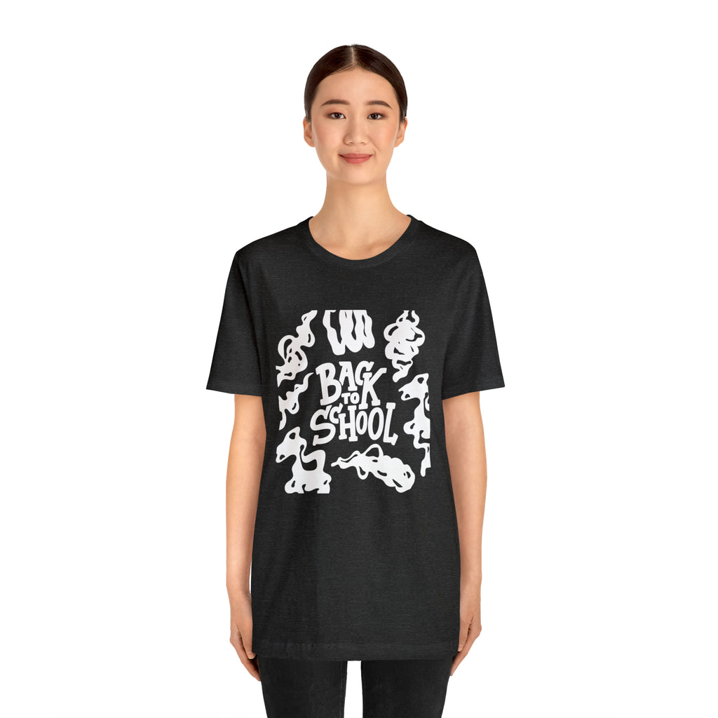 Back to School Ink Shirt | Black and White School Unisex T-Shirt
