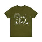 Sleighin in July Shirt | Christmas in July Slay Statement T-Shirt