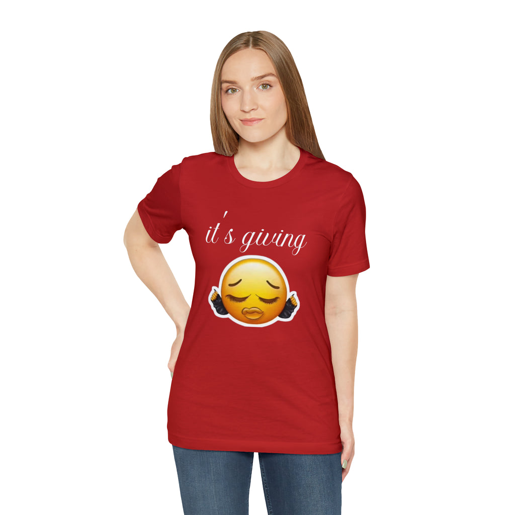 It's Giving Shirt | Urban Streetwear Style Unisex T-Shirt