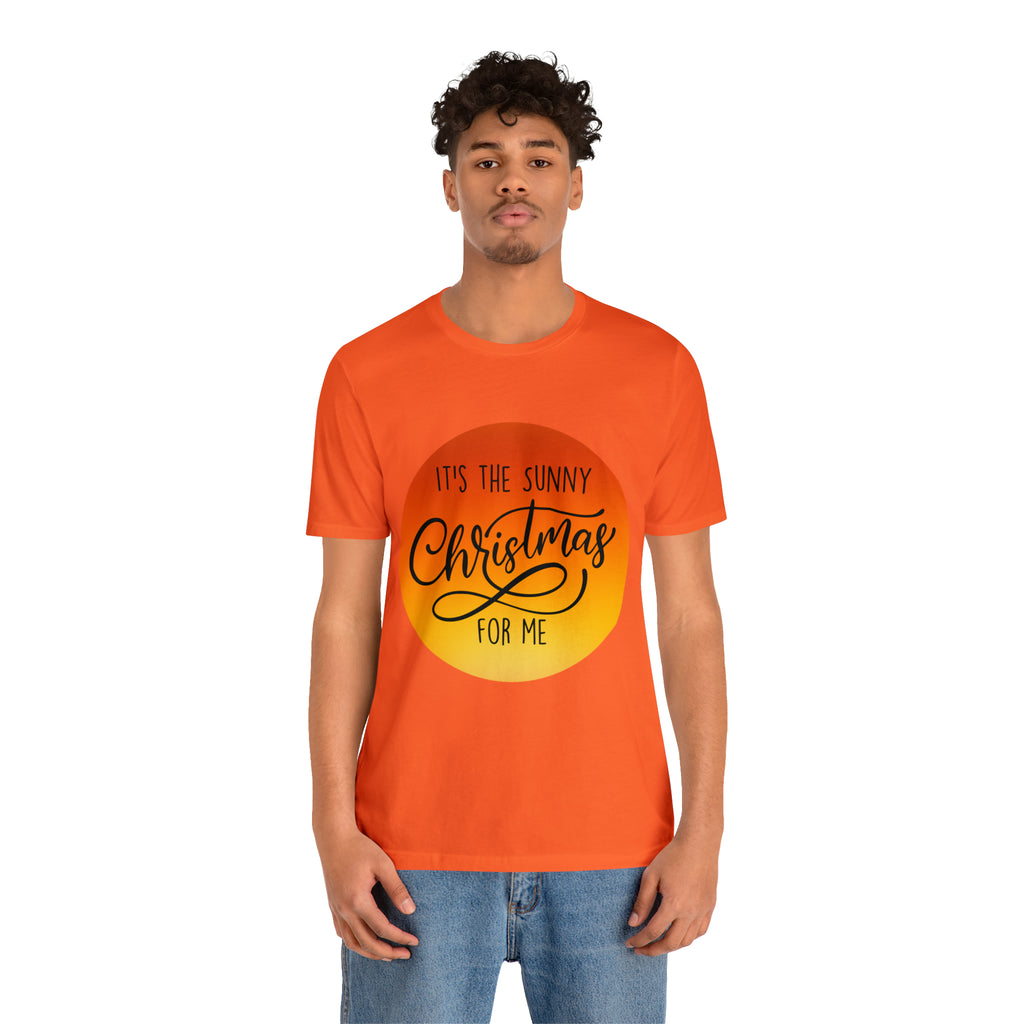 Christmas in July Orange Shirt | Christmas in July Statement T-Shirt