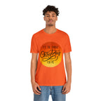 Christmas in July Orange Shirt | Christmas in July Statement T-Shirt