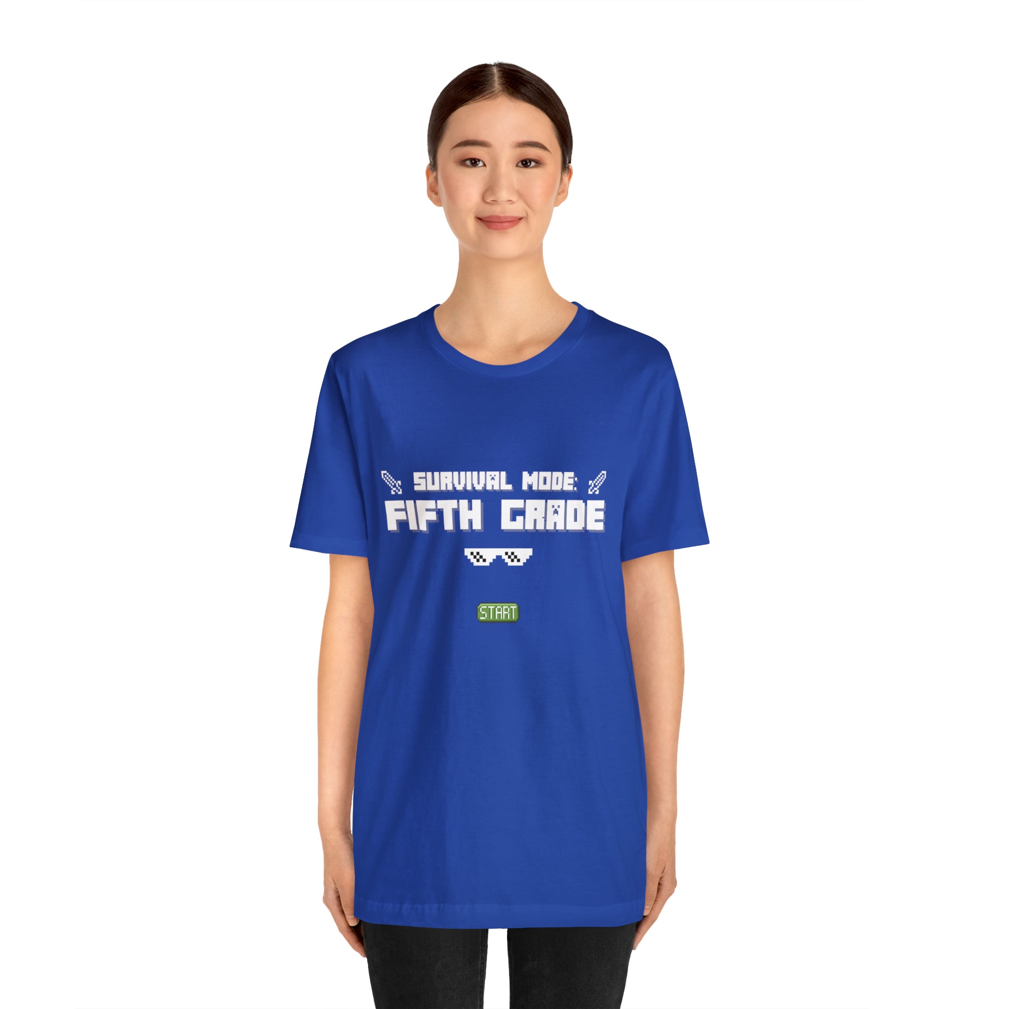 Fifth Grade Survival Mode | Minecraft School Unisex T-Shirt