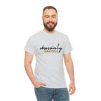 Obsessively Grateful Shirt | Minimalist Unisex T-Shirt