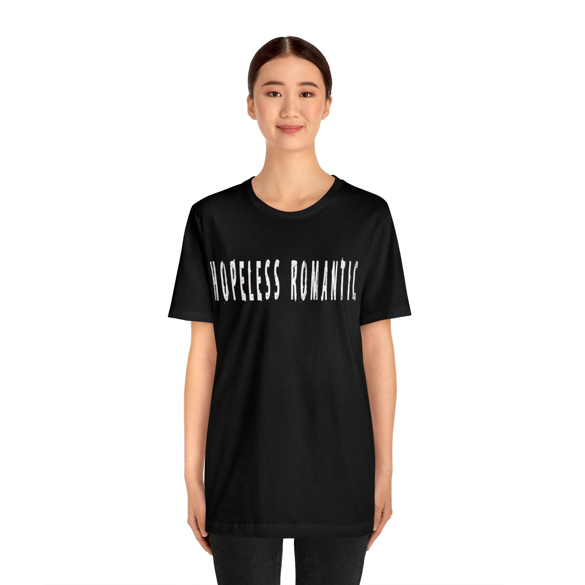 Hopeless Romantic Funny Shirt | Hilarious Hopeless Romantic Statement T-Shirt