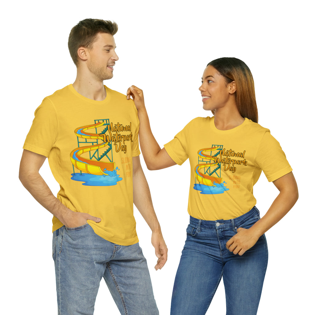National Waterpark Day Shirt | Waterpark Slide Unisex T-Shirt