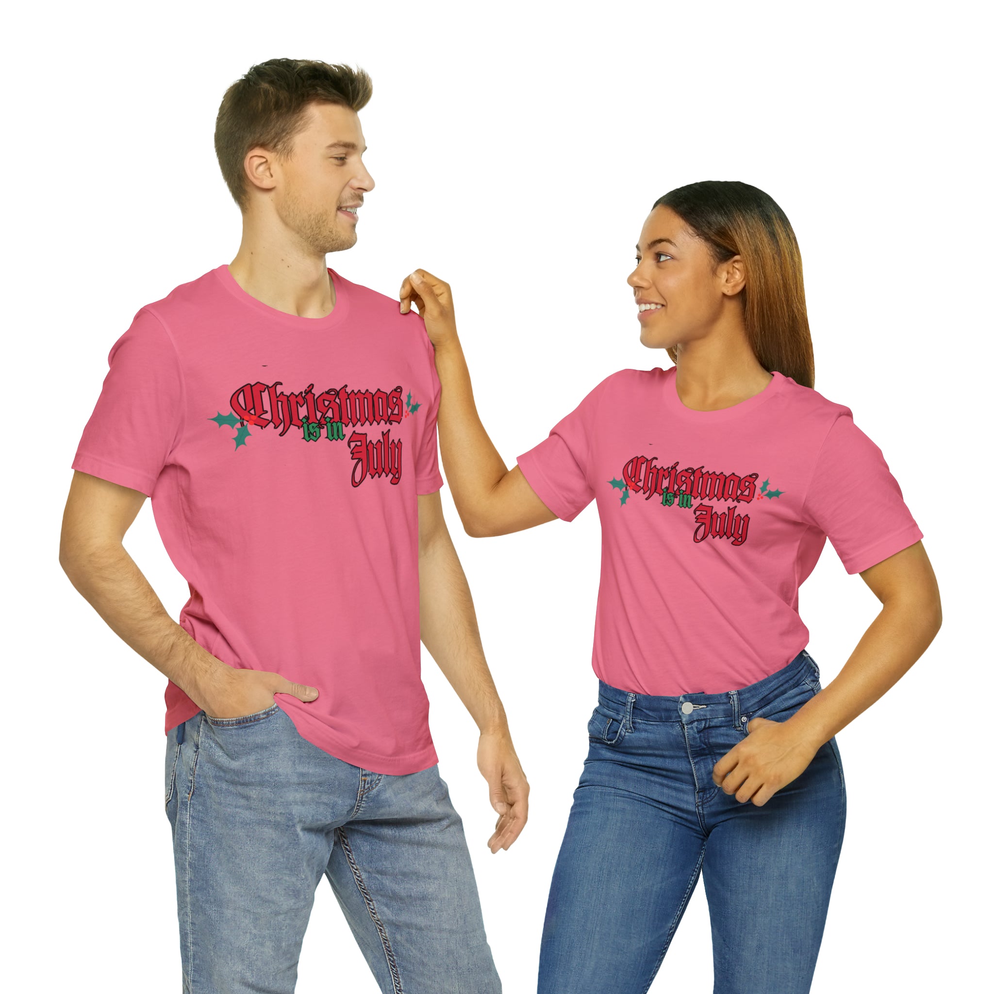 Christmas is in July Shirt | Christmas in July Statement T-Shirt