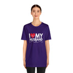 I Love My Husband Shirt | Couple Love T-Shirt, Pair Husband Wife Matching Shirt