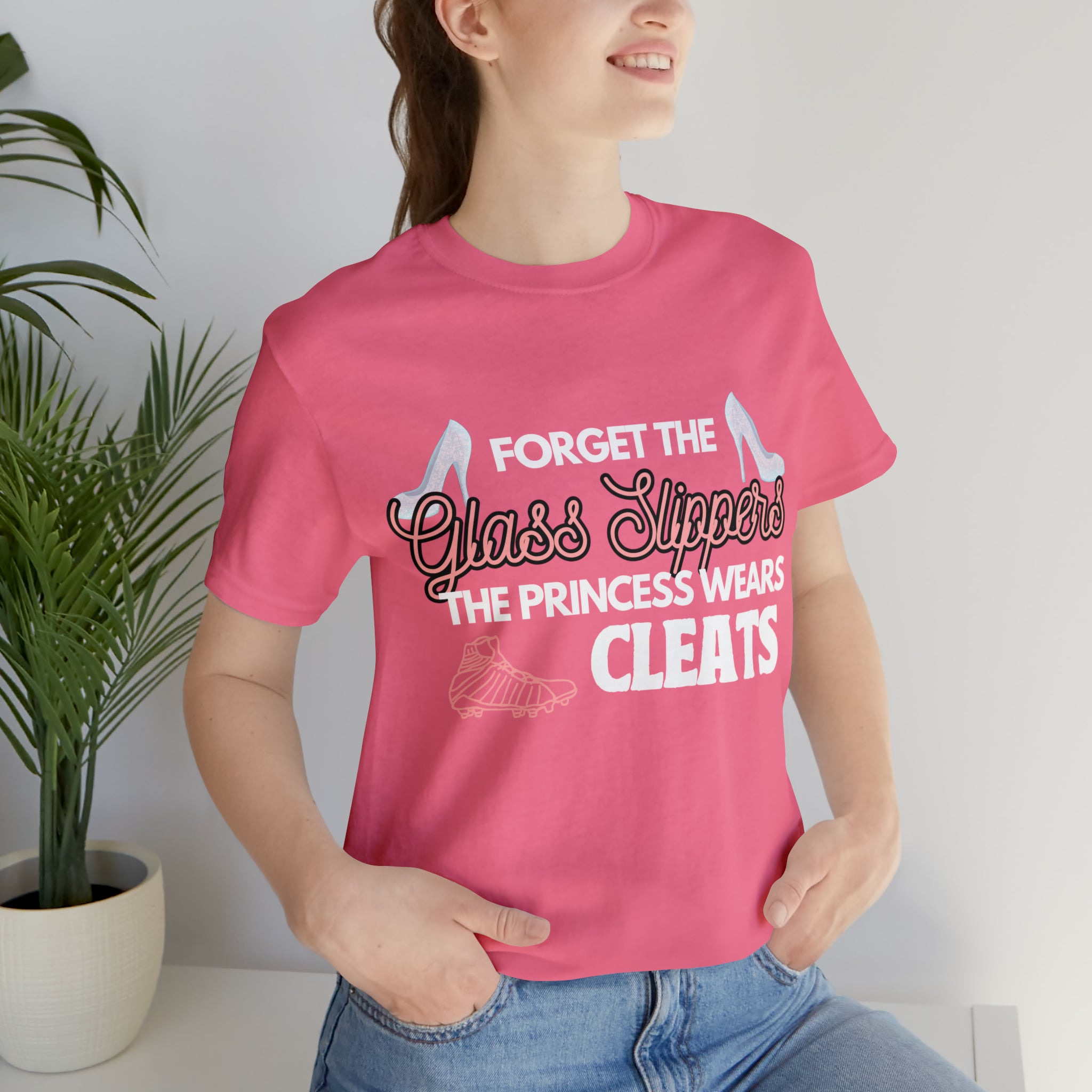 Soccer Princess Wears Cleats Shirt | Soccer Girl Women T-Shirt