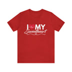 I Love My Sweetheart Shirt | Couple Love T-Shirt, Pair Girlfriend Boyfriend Matching Shirt