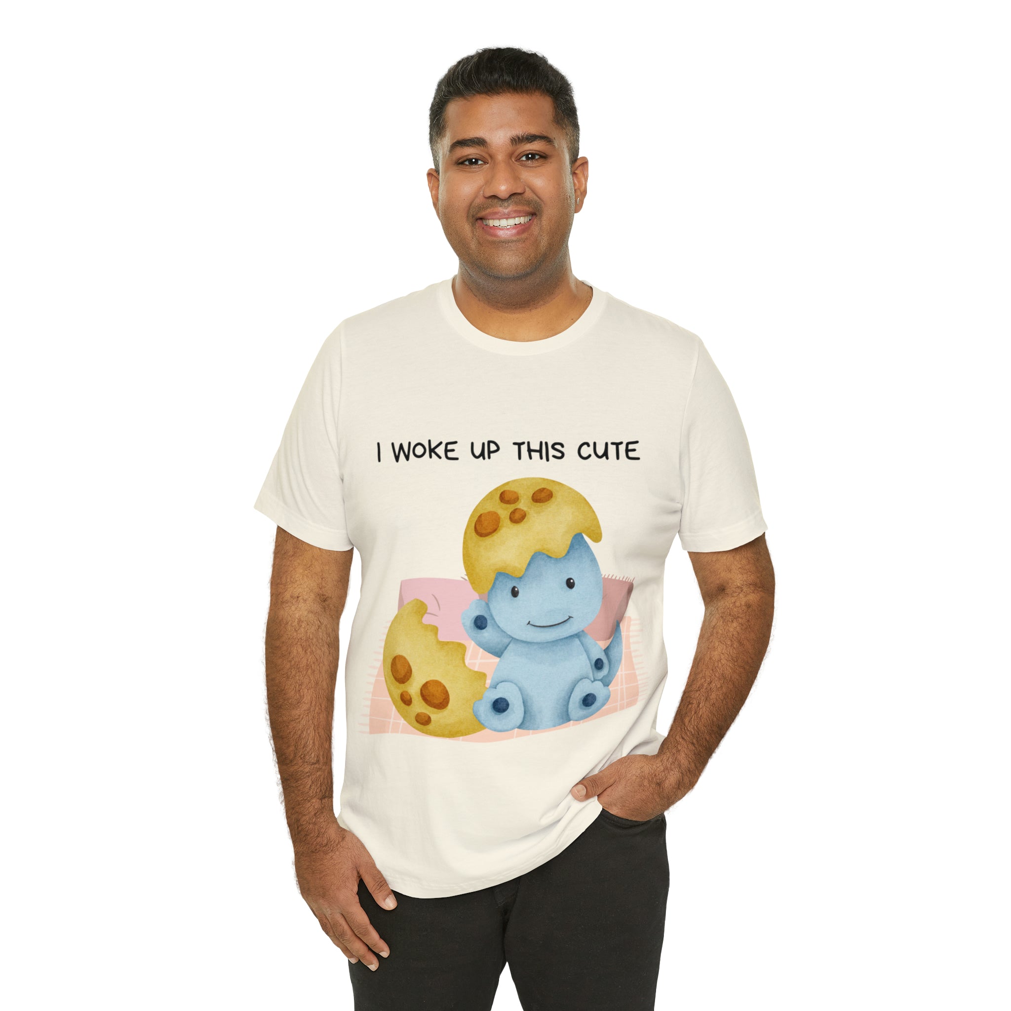 I Woke Up This Cute Shirt | Baby Dino Collection Unisex T-Shirt