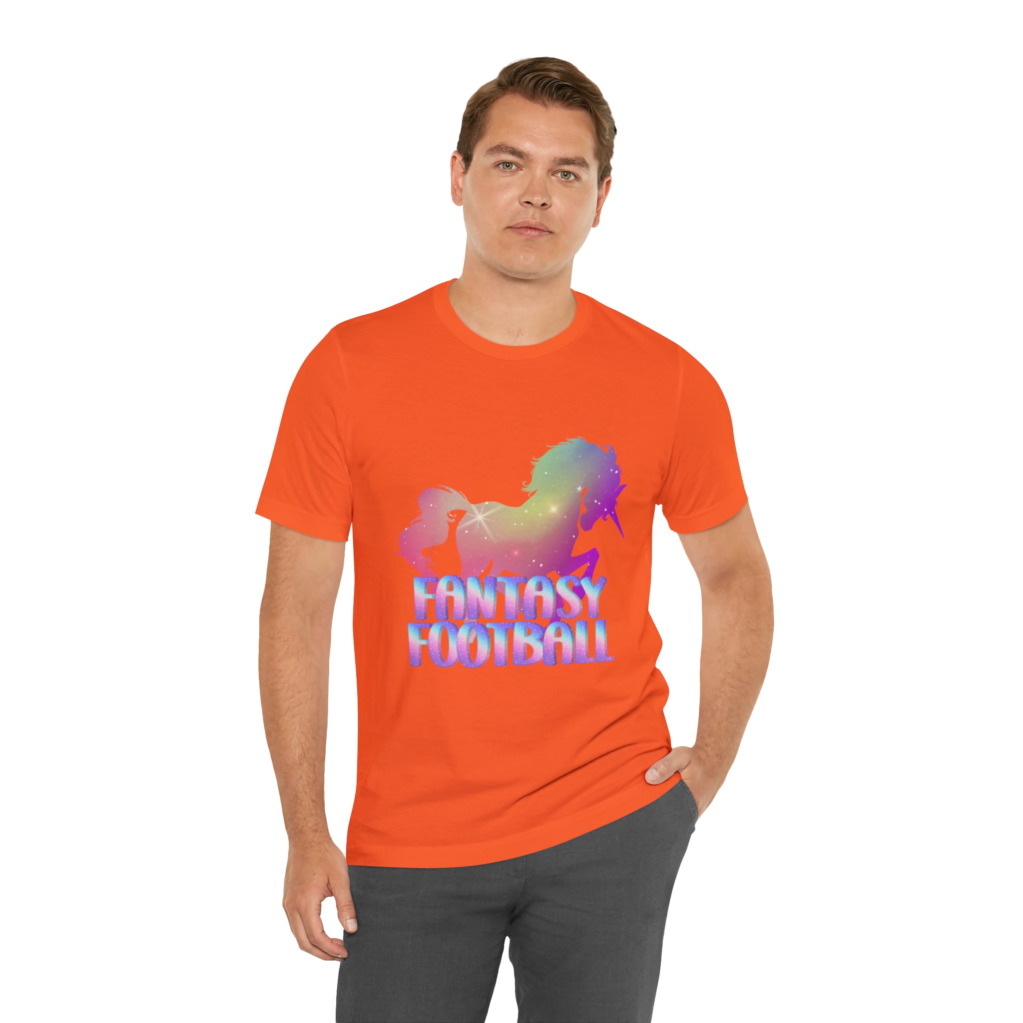 Fantasy Football Pink Shirt | Unicorn Fantasy Football Unisex T-Shirt