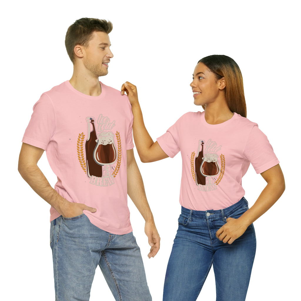 Ice Cold Brew Beer Shirt | Drink Beer Unisex T-Shirt